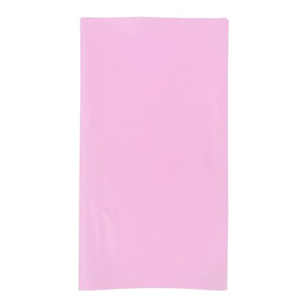 Smarty Had A Party 54 x 108 Pink Rectangular Disposable Plastic Tablecloths 96 Tablecloths, 96PK 813270-PNK-CASE